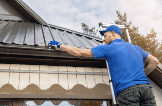 gutter cleaning in arlington